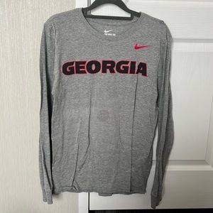 Size small NIKE GA long sleeve shirt